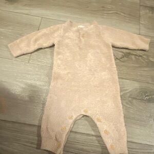 Soft Beige Kids Footie by [Brand]